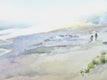 Original art for sale at UGallery.com | Pajaro Dunes by Catherine McCargar | $650 | watercolor painting | 12' h x 16' w | thumbnail 4