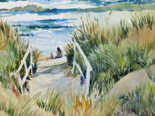 Original art for sale at UGallery.com | Pajaro Dunes Afternoon by Catherine McCargar | $650 | watercolor painting | 12' h x 16' w | photo 4
