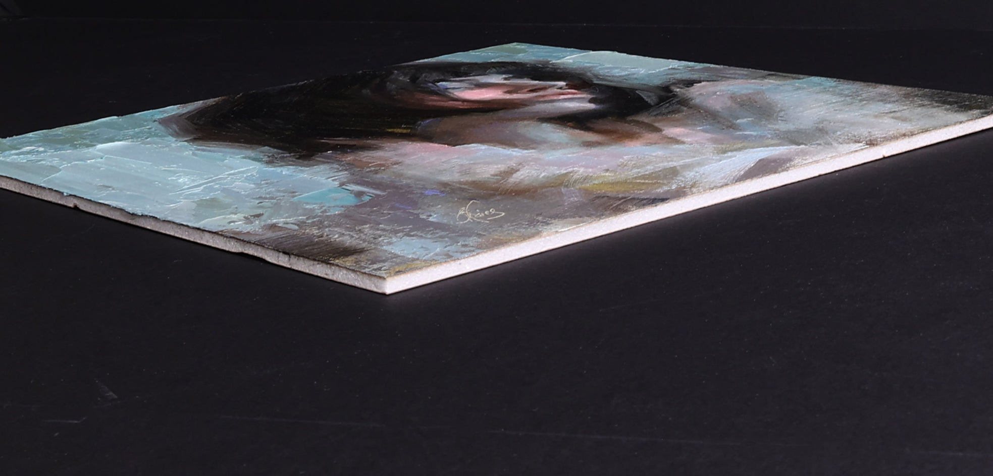 Rekindled by Pamela Blaies |  Side View of Artwork 