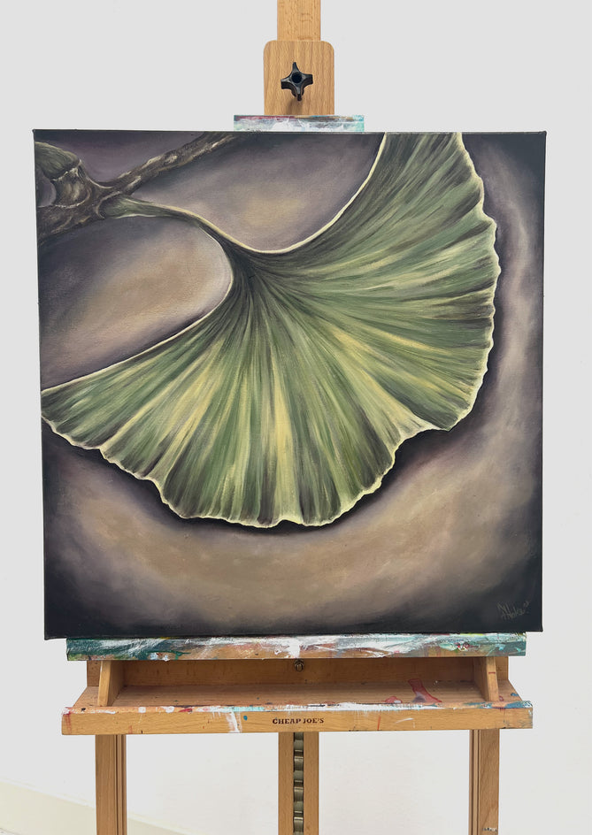 Gingko Hug by Pamela Hoke |  Context View of Artwork 