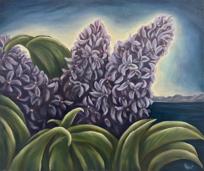 Island Lilac Hugs by Pamela Hoke | Artwork Main Image