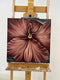 Original art for sale at UGallery.com | Pansy Passion 1 by Pamela Hoke | $1,000 | oil painting | 24' h x 24' w | thumbnail 3
