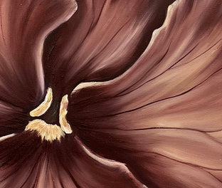 Pansy Passion 1 by Pamela Hoke |   Closeup View of Artwork 