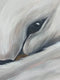 Original art for sale at UGallery.com | Peaceful Swan by Pamela Hoke | $2,900 | oil painting | 36' h x 36' w | thumbnail 4