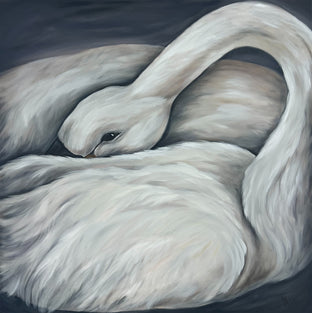 Peaceful Swan by Pamela Hoke |  Artwork Main Image 