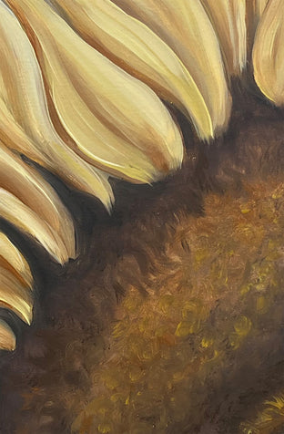 Sunflower Hug by Pamela Hoke |   Closeup View of Artwork 