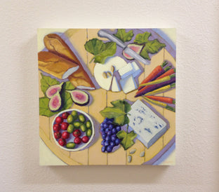 Original art for sale at UGallery.com | Antipasto by Pat Doherty | $975 | oil painting | 18' h x 18' w | photo 3