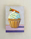 Original art for sale at UGallery.com | Carrot Cupcake by Pat Doherty | $225 | oil painting | 7' h x 5' w | thumbnail 3