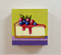 Original art for sale at UGallery.com | Cheesecake by Pat Doherty | $400 | oil painting | 8' h x 8' w | thumbnail 3