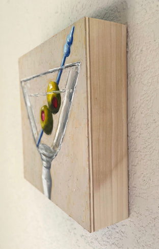 Classic Martini by Pat Doherty |  Side View of Artwork 