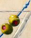 Original art for sale at UGallery.com | Classic Martini by Pat Doherty | $225 | oil painting | 6' h x 6' w | thumbnail 4