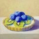 Original art for sale at UGallery.com | Kiwi Tart by Pat Doherty | $575 | oil painting | 12' h x 12' w | thumbnail 1