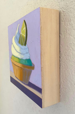 Lime Tart by Pat Doherty |  Side View of Artwork 