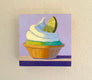 Original art for sale at UGallery.com | Lime Tart by Pat Doherty | $225 | oil painting | 6' h x 6' w | thumbnail 3