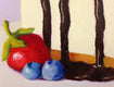Original art for sale at UGallery.com | New York Cheesecake by Pat Doherty | $225 | oil painting | 6' h x 6' w | thumbnail 4