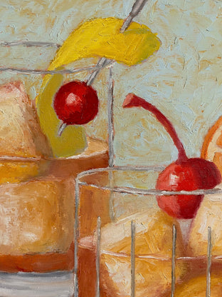 On the Rocks by Pat Doherty |   Closeup View of Artwork 
