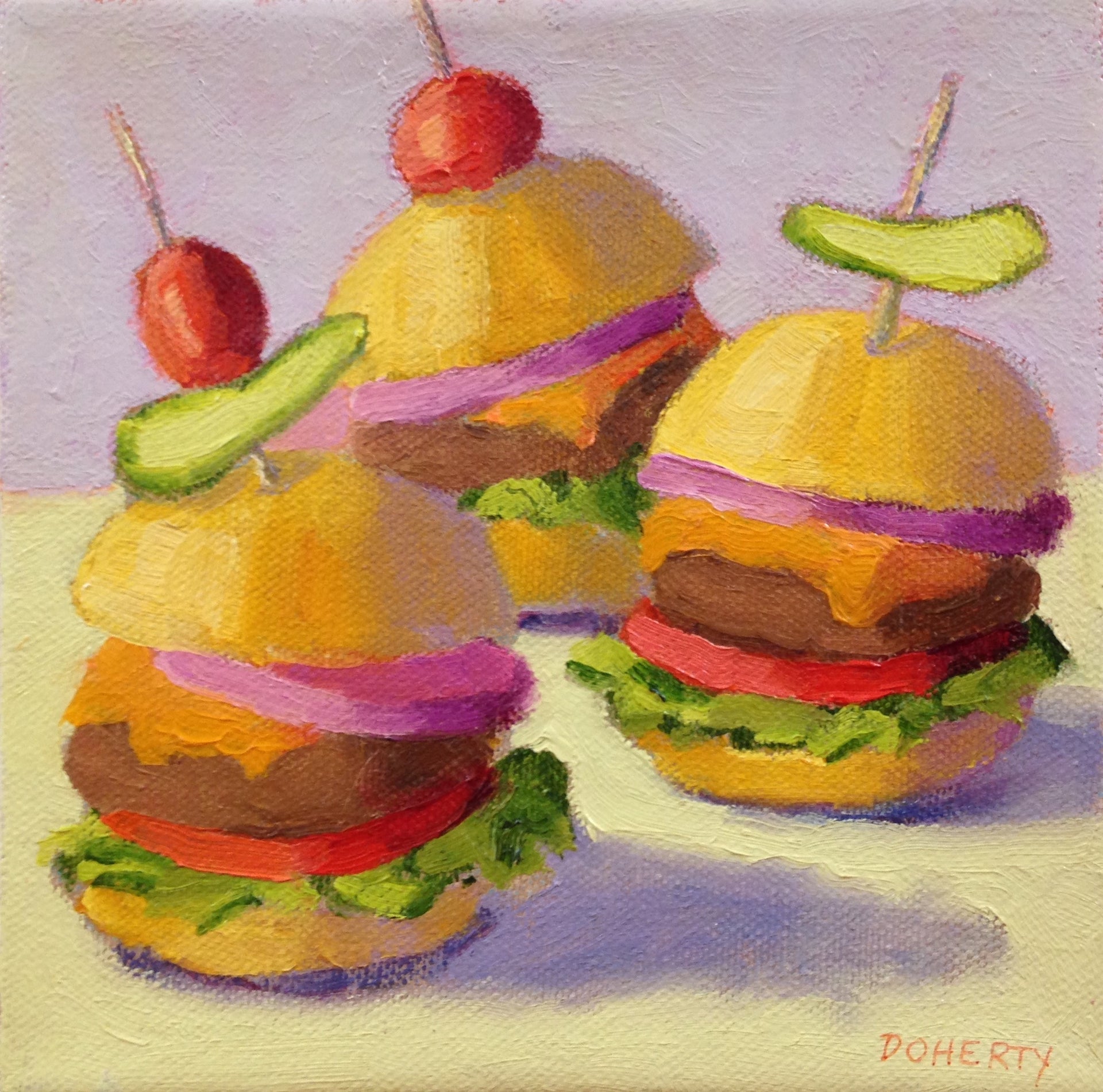 Sliders by Pat Doherty oil painting UGallery