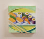 Original art for sale at UGallery.com | Sushi Plate by Pat Doherty | $575 | oil painting | 12' h x 12' w | thumbnail 3