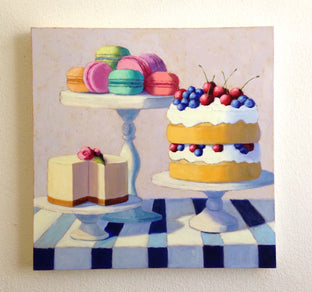 Original art for sale at UGallery.com | Sweet Favorites by Pat Doherty | $1,500 | oil painting | 24' h x 24' w | photo 3