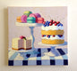 Original art for sale at UGallery.com | Sweet Favorites by Pat Doherty | $1,500 | oil painting | 24' h x 24' w | thumbnail 3