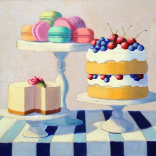 Original art for sale at UGallery.com | Sweet Favorites by Pat Doherty | $1,500 | oil painting | 24' h x 24' w | photo 1