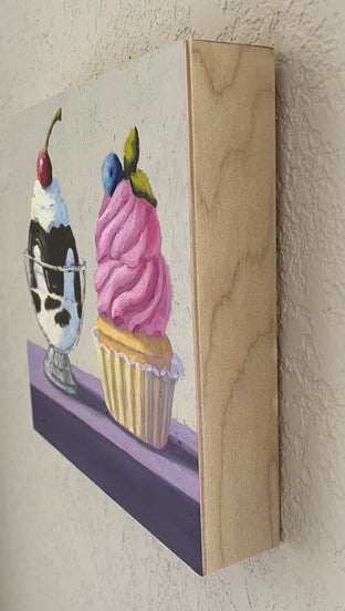 Sweet Treats by Pat Doherty |  Side View of Artwork 