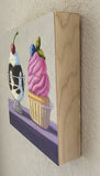Original art for sale at UGallery.com | Sweet Treats by Pat Doherty | $400 | oil painting | 8' h x 8' w | thumbnail 2