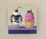 Original art for sale at UGallery.com | Sweet Treats by Pat Doherty | $400 | oil painting | 8' h x 8' w | thumbnail 3
