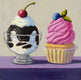 Original art for sale at UGallery.com | Sweet Treats by Pat Doherty | $400 | oil painting | 8' h x 8' w | thumbnail 1