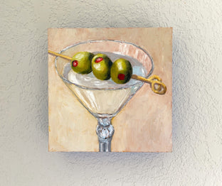 Three Cocktail Olives by Pat Doherty |  Context View of Artwork 