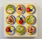 Original art for sale at UGallery.com | Tic Tac Toe by Pat Doherty | $1,200 | oil painting | 18' h x 18' w | thumbnail 3