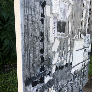 Graffiti VII by Pat Forbes |  Side View of Artwork 