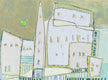Original art for sale at UGallery.com | Old City by Pat Forbes | $1,775 | acrylic painting | 30' h x 40' w | thumbnail 1
