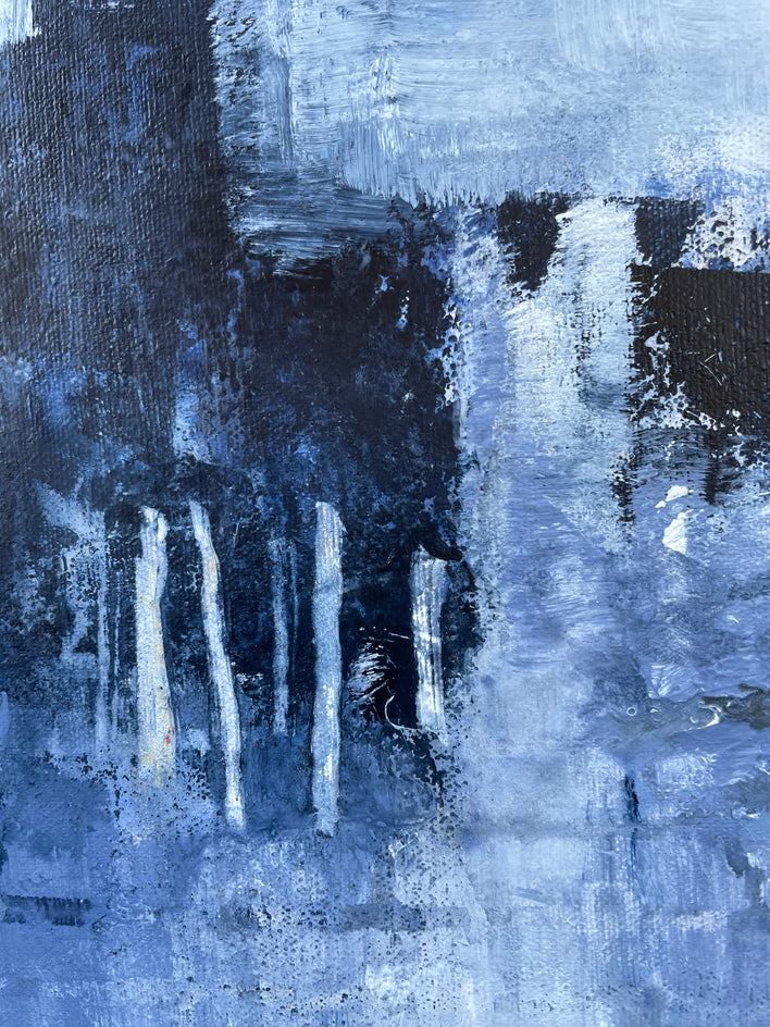 Safe Harbor II by Pat Forbes |  Closeup View of Artwork 