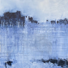 acrylic painting by Pat Forbes titled Safe Harbor II