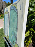 Original art for sale at UGallery.com | Silk Road 22/2 by Pat Forbes | $1,175 | acrylic painting | 24' h x 30' w | thumbnail 2