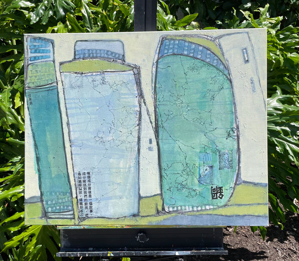 Silk Road 22/2 by Pat Forbes |  Context View of Artwork 