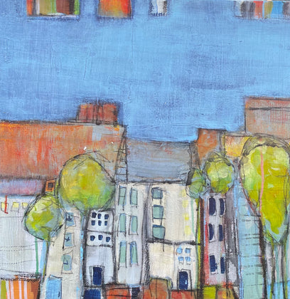 Street Scene 1 by Pat Forbes | Artwork Main Image