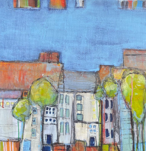 Street Scene 1 by Pat Forbes |  Artwork Main Image 