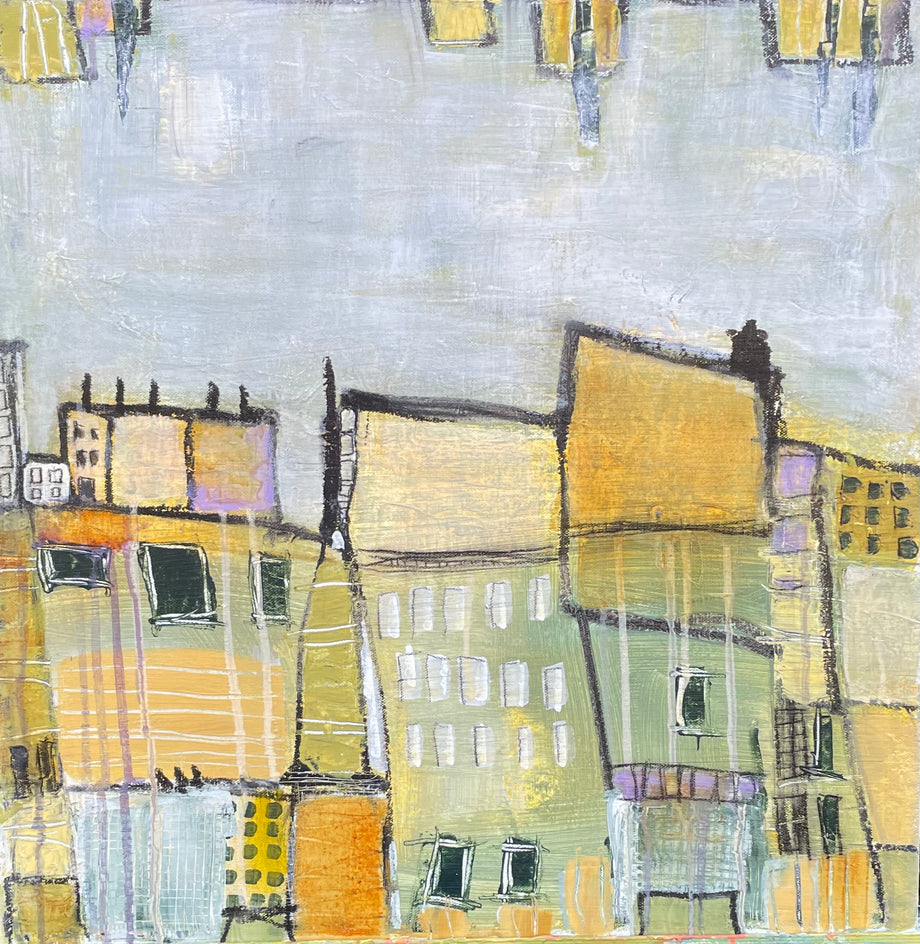 Street Scene 2 by Pat Forbes |  Artwork Main Image 