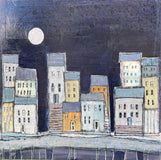 Original art for sale at UGallery.com | Street Scene 4 by Pat Forbes | $850 | acrylic painting | 24' h x 24' w | thumbnail 1