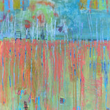 Original art for sale at UGallery.com | Summer's End by Pat Forbes | $850 | acrylic painting | 24' h x 24' w | thumbnail 1