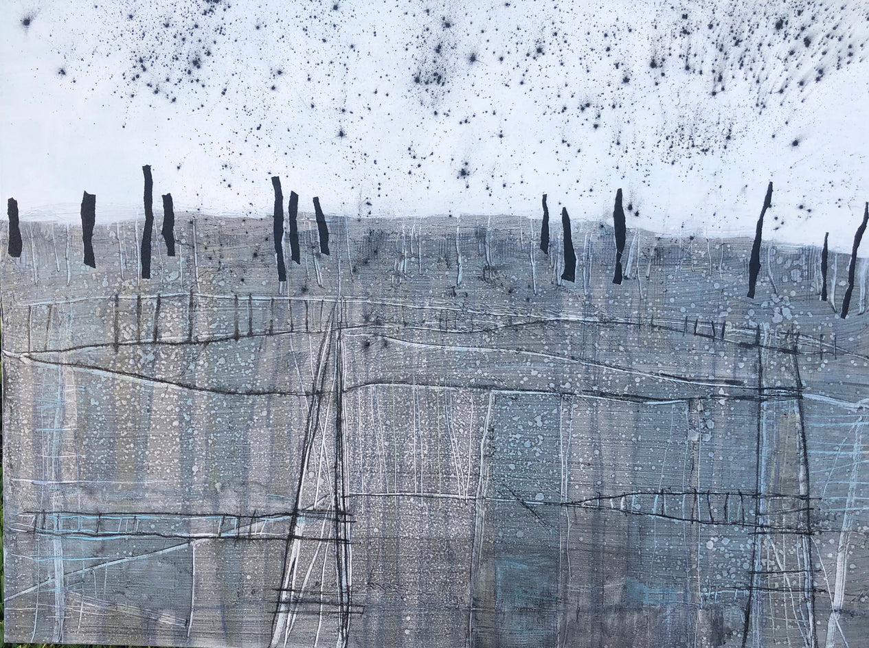 Winter Field by Pat Forbes |  Artwork Main Image 