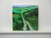 Original art for sale at UGallery.com | Path through the Downs by Janet Dyer | $750 | acrylic painting | 18' h x 18' w | thumbnail 4