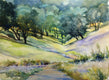 Original art for sale at UGallery.com | Path to Castle Rock by Catherine McCargar | $475 | watercolor painting | 11' h x 15' w | thumbnail 1