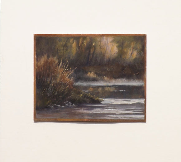 A Little Morning Mist by Patricia Prendergast |  Context View of Artwork 