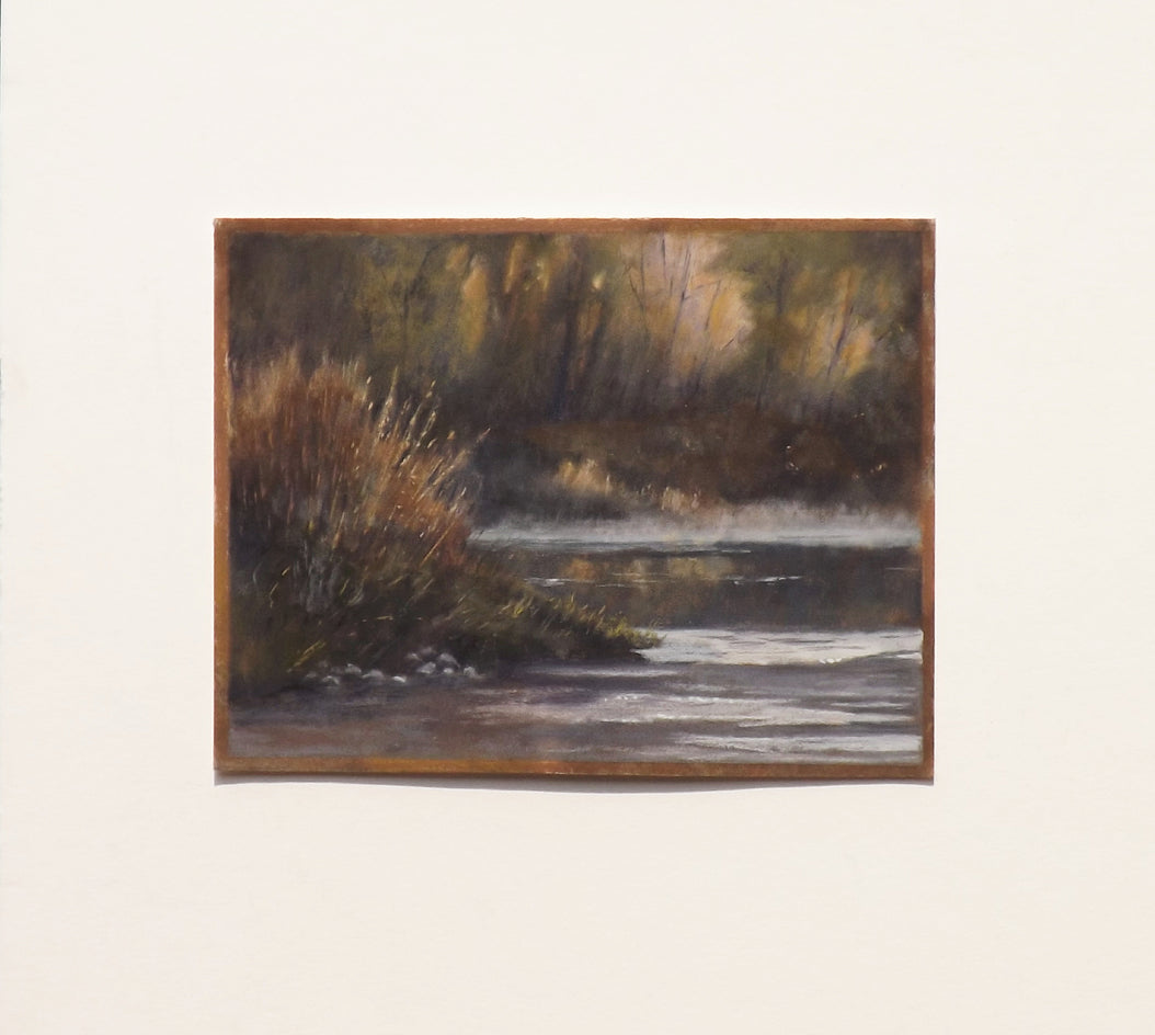 A Little Morning Mist by Patricia Prendergast |  Context View of Artwork 