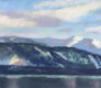 Original art for sale at UGallery.com | Late Light, Early Snow by Patricia Prendergast | $375 | pastel artwork | 9' h x 12' w | thumbnail 4