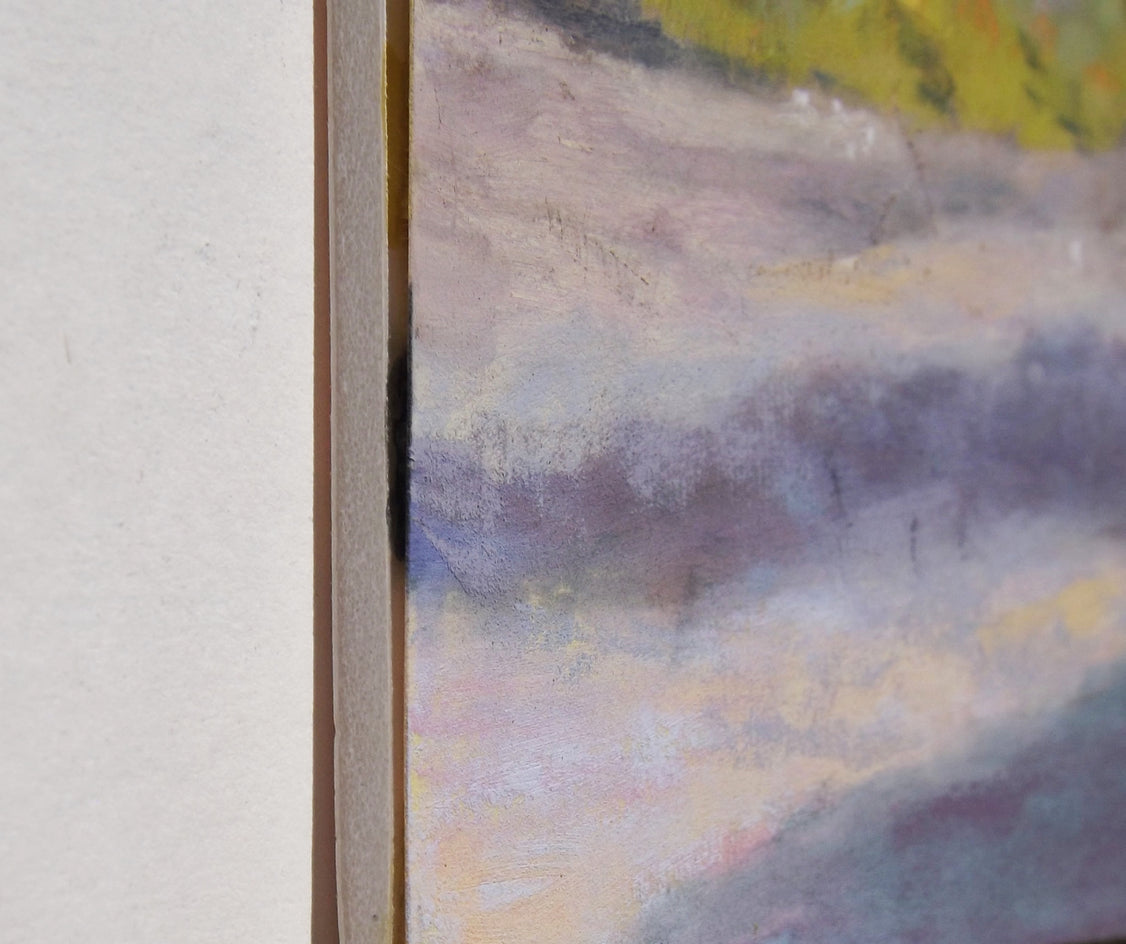 Little Chapel in the Valley by Patricia Prendergast |  Side View of Artwork 