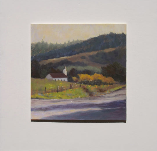 Little Chapel in the Valley by Patricia Prendergast |  Context View of Artwork 